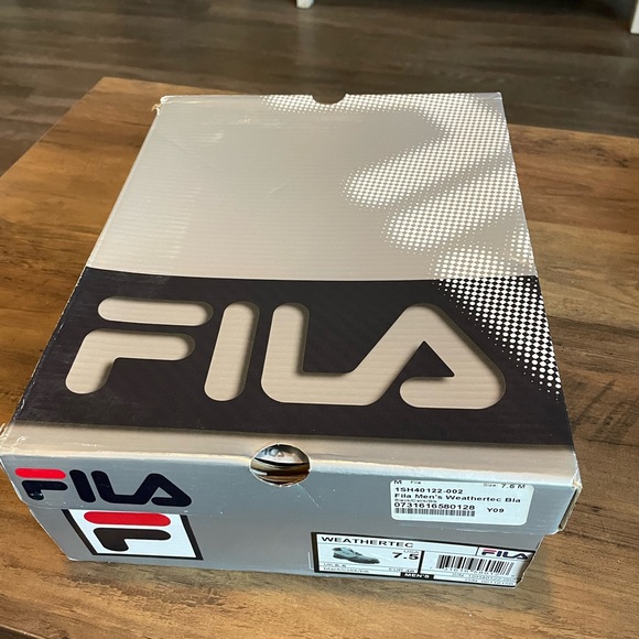 Fila Black Weathertec Hiking Boots - Picture 8 of 8